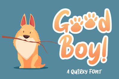Good Boy Font Attype studio 