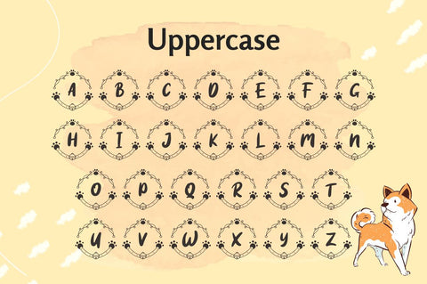 Good Boy Monogram Font Attype studio 