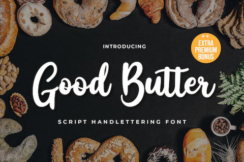 Good Butter Font twinletter 