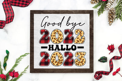 Good bye 2022 hello 2023 SVG CraftingStudio 