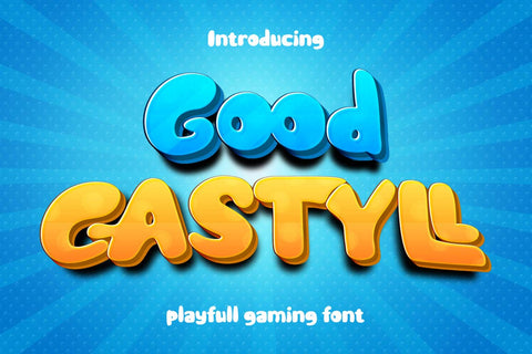 Good Castyll Playful Font Font twinletter 