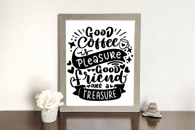 Good Coffee Is Pleasure SVG SVG dapiyupi store 