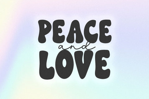 Good Days - Groovy Retro Font Font KA Designs 