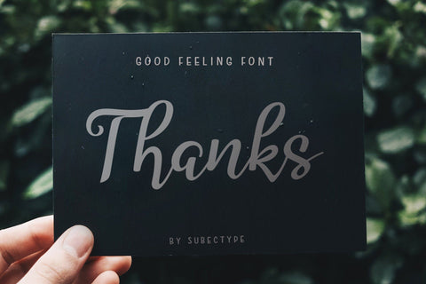 Good Feeling/ font duo Font Subectype Studio 