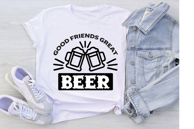 Good Friends Great Beer SVG SVG Creativeart88 