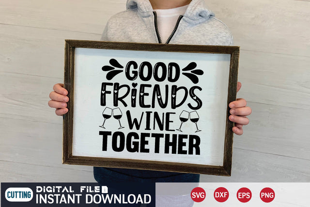 Good friends wine together SVG md faruk hossain 