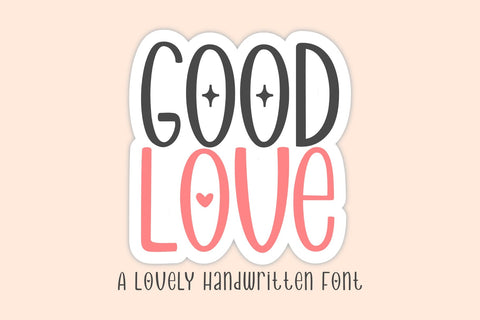 Good Love Font Madatype Studio 