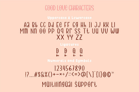 Good Love Font Madatype Studio 