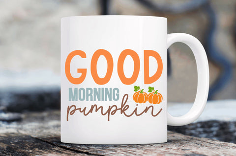 Good morning pumpkin SVG Design SVG Regulrcrative 