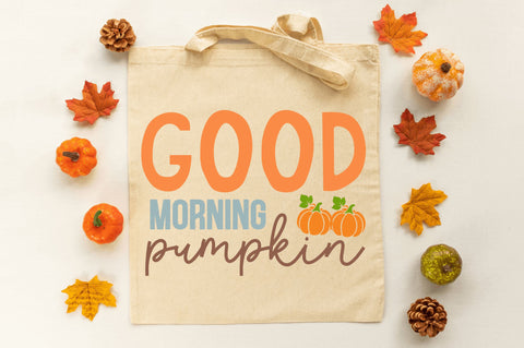 Good morning pumpkin SVG Design SVG Regulrcrative 