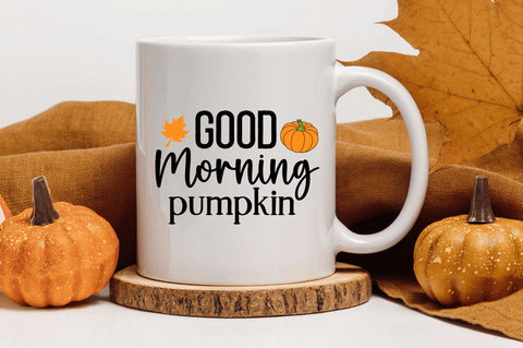 Good morning pumpkin SVG SVG Regulrcrative 