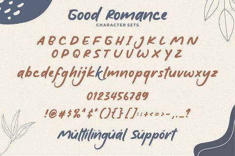 Good Romance – Natural Handwritten Font Good Java 
