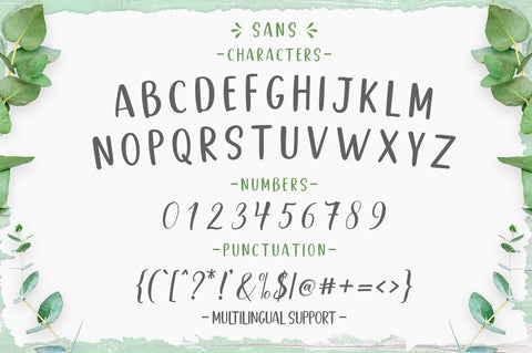 Good Selection Font Duo & Extras Font Megatype 