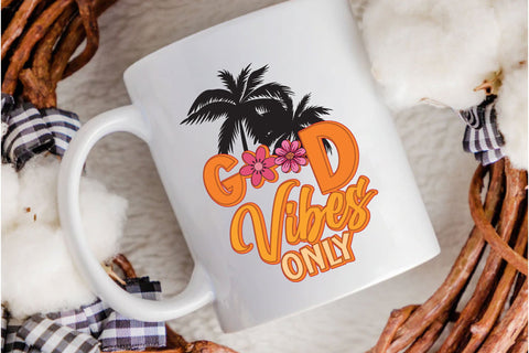 Good Vibes Only Sublimation Sublimation Rupkotha 