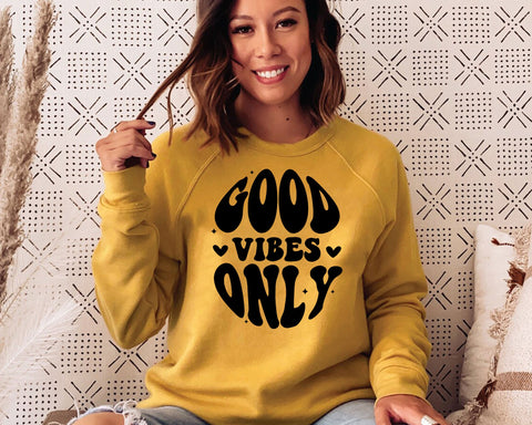 Good Vibes Only Svg, Retro Shirt Design Png, Hippie Svg, Flowers Svg, Summer Svg, Cricut & Silhouette Cut Files, Png Digital Download File SVG MD mominul islam 