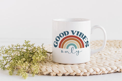 Good Vibes Only SVG | Retro SVG SVG B Renee Design 