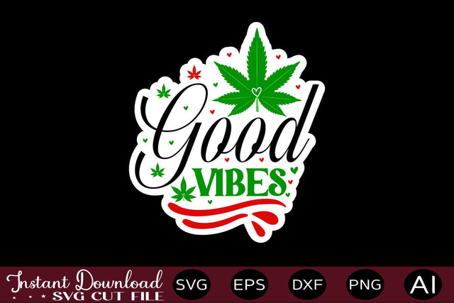 Good Vibes sticker design Sublimation designmaster24 