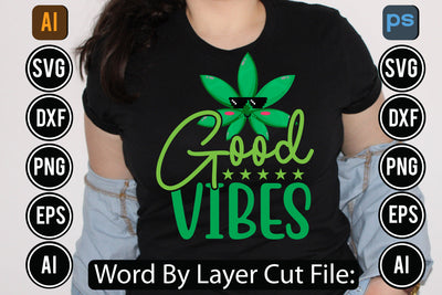 Good Vibes Svg Cut File SVGs,quotes-and-sayings,food-drink,mini-bundles,print-cut,on-sale, SVG DesignPlante 503 