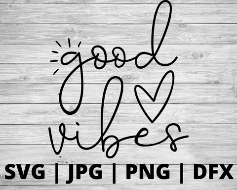 Good vibes SVG Good Morning Chaos 