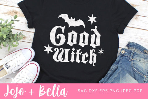 Good Witch Bad Witch Svg Bundle, Witch SVG, Halloween Witch Svg, Witch Cut File, Spooky Witch Svg, Svg files for Cricut, Sublimation SVG Jojo&Bella 