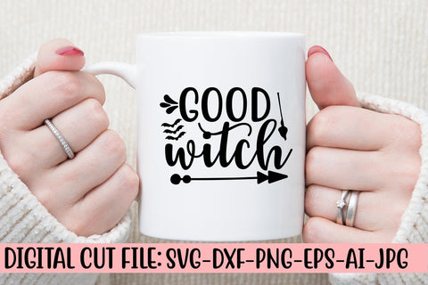 GOOD WITCH SVG Cut File SVG Syaman 