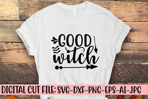 GOOD WITCH SVG Cut File SVG Syaman 