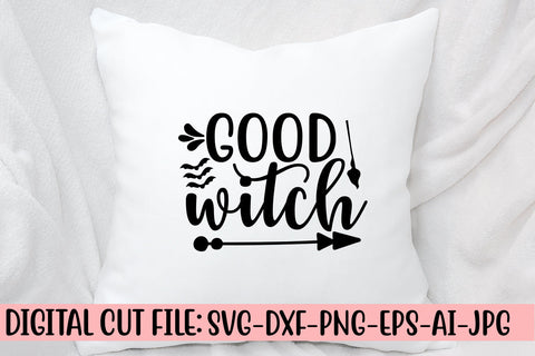 GOOD WITCH SVG Cut File SVG Syaman 