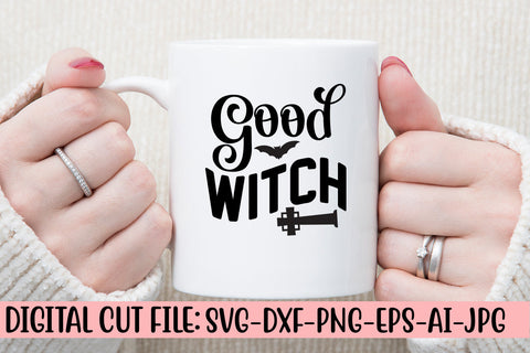 Good Witch SVG Design SVG Syaman 