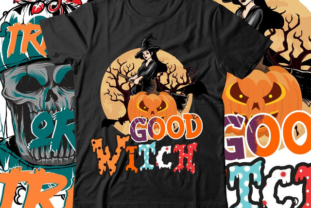 Good Witch T-Shirt Design ,Good Witch SVG Cut File SVG BlackCatsMedia 