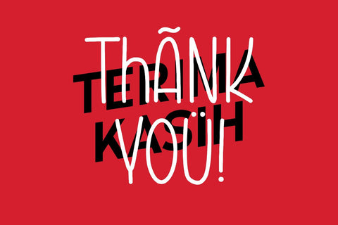 Goodbye Anjing - a Tall Handwritten Font Font Allouse.Studio 