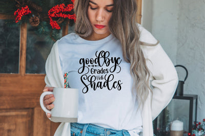Goodbye Grades Hello Shades svg SVG orpitasn 