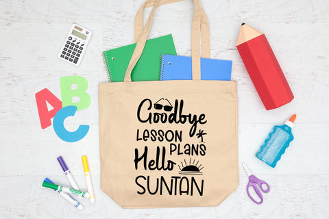 Goodbye Lesson Plans I End of School SVG I Last Day School SVG Happy Printables Club 