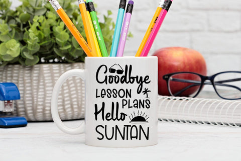 Goodbye Lesson Plans I End of School SVG I Last Day School SVG Happy Printables Club 
