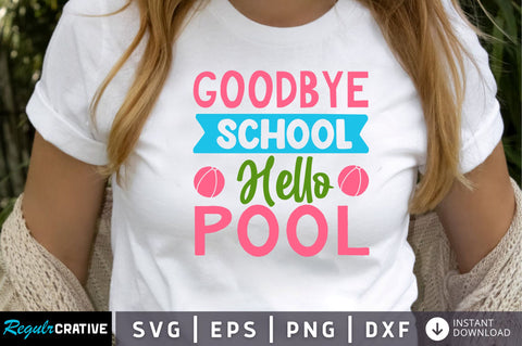 Goodbye school SVG SVG Regulrcrative 
