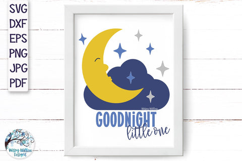 Goodnight Little One SVG SVG Wispy Willow Designs 