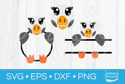 Goose Monogram Bundle SVG SavanasDesign 