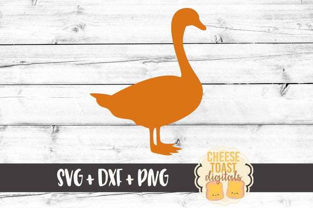 Goose Silhouette SVG Cheese Toast Digitals 