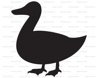 Goose silhouette SVG TribaliumArtSF 