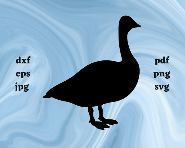 Goose SVG Cut File SVG Northern Light SVG 