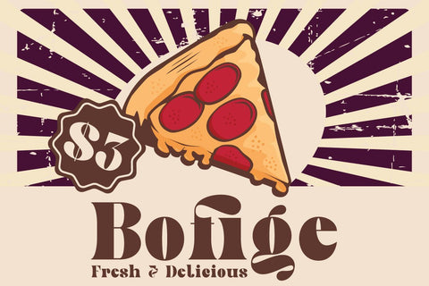 Goovy Modice Font Fallen Graphic Studio 