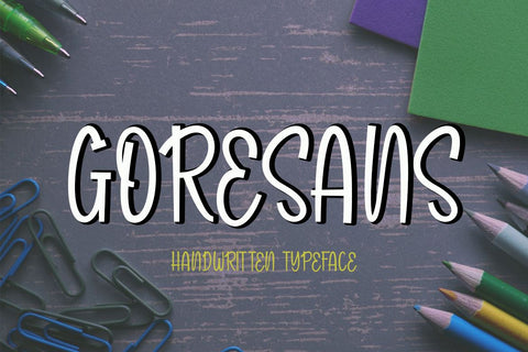 Goresans Font Supersemar Letter 