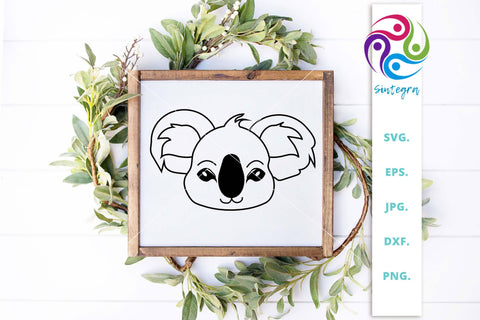 Gorgeous Koala Svg File SVG Sintegra 