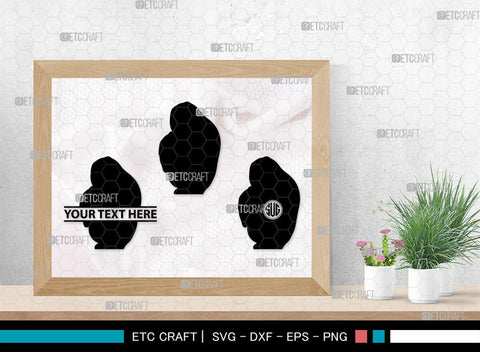 Gorillas Monogram, Gorilla Silhouette, Gorilla SVG, King Kong Gorilla Svg, Fierce Gorilla Svg, Ape Svg, SB00273 SVG ETC Craft 