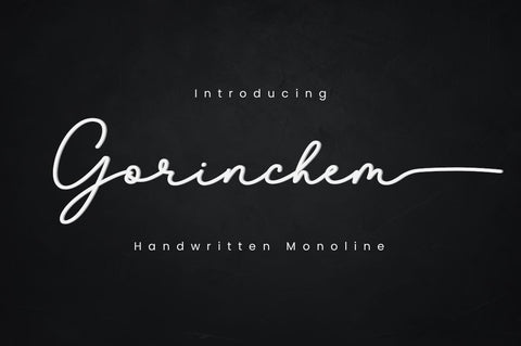 Gorinchem Font Manjali_Studio 