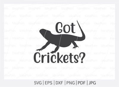 Got crickets svg, Bearded Dragon svg, Bearded Dragon Qotes, Bearded Dragon svg, Funny Reptile Svg, Bearded Dragon Sayings, Beardie svg, Bearded Dragon SVG Dinvect 