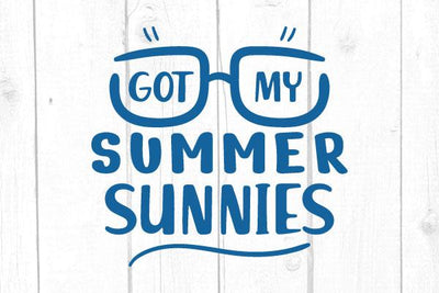 Got My Summer Sunnies Svg SVG cricutfilesmg 