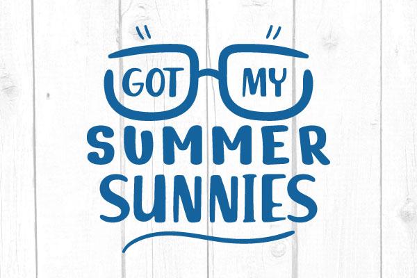 Got My Summer Sunnies Svg SVG cricutfilesmg 