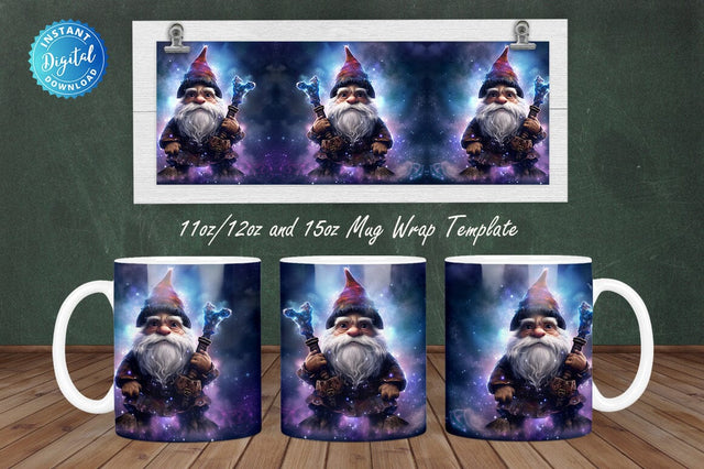 Gothic Gnome 11, 12 & 15 Oz Mug Sublimation Sublimation Regulrcrative 