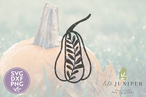 Gourd SVG | Fall Sign SVG LilleJuniper 