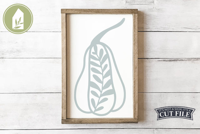 Gourd SVG | Fall Sign SVG LilleJuniper 